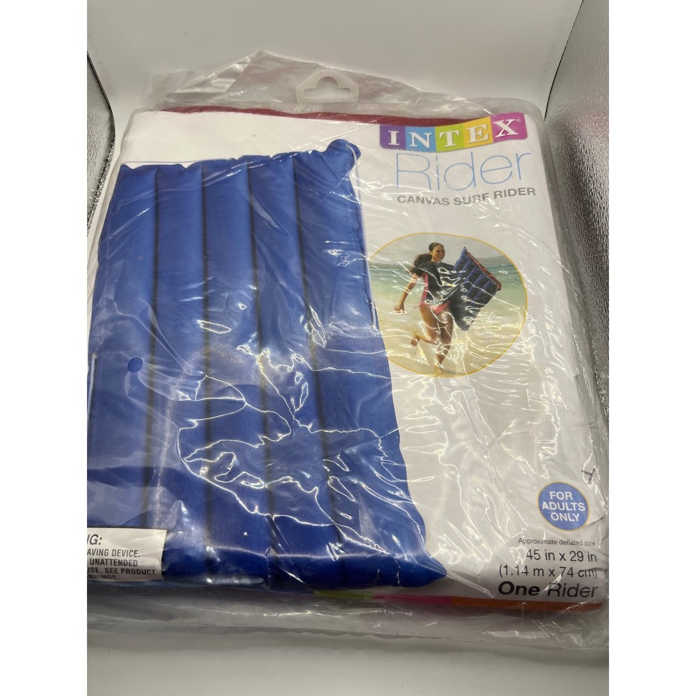 Intex‎ Rider Canvas Surf Rider One Rider Blue Red Adults Only 45x29